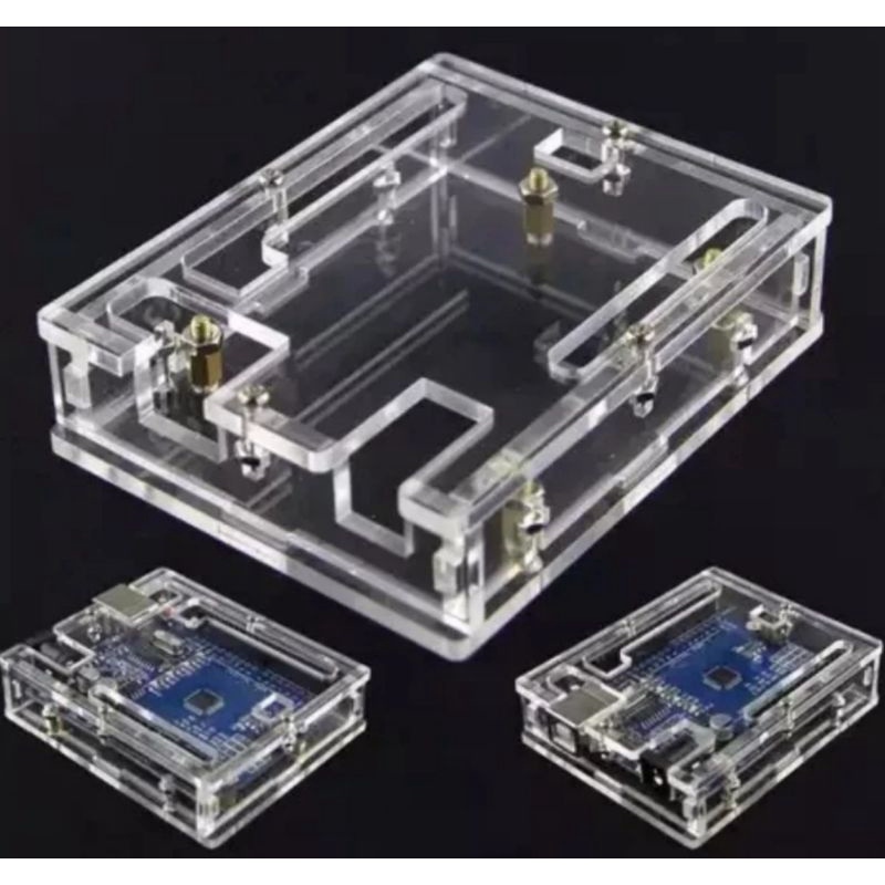 Jual casing box kotak arduino_uno r3 dip smd ch340 tempat module ...