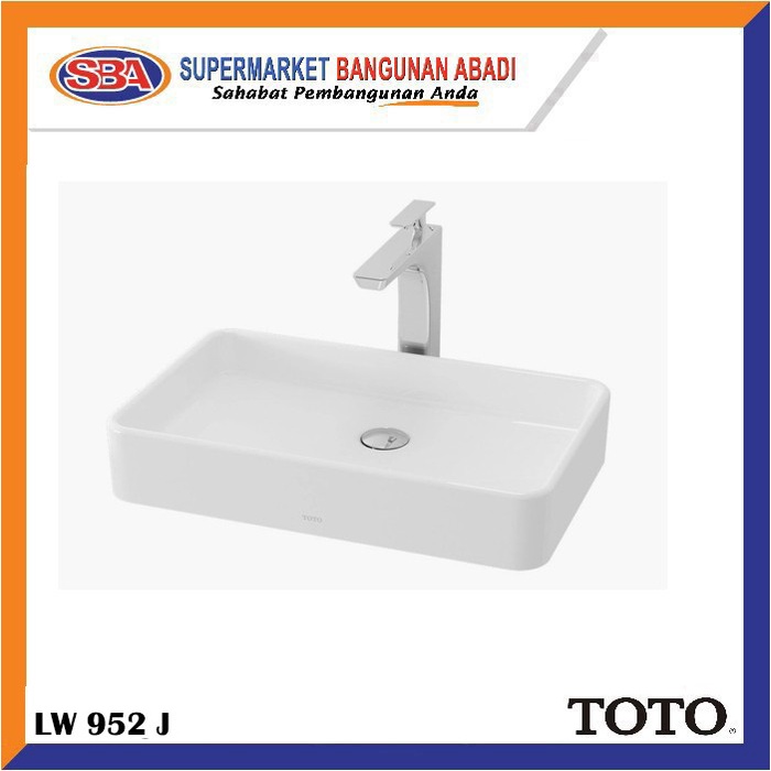 Jual Wastafel Toto Lw 952 J Lw952j Body Only Shopee Indonesia 3421