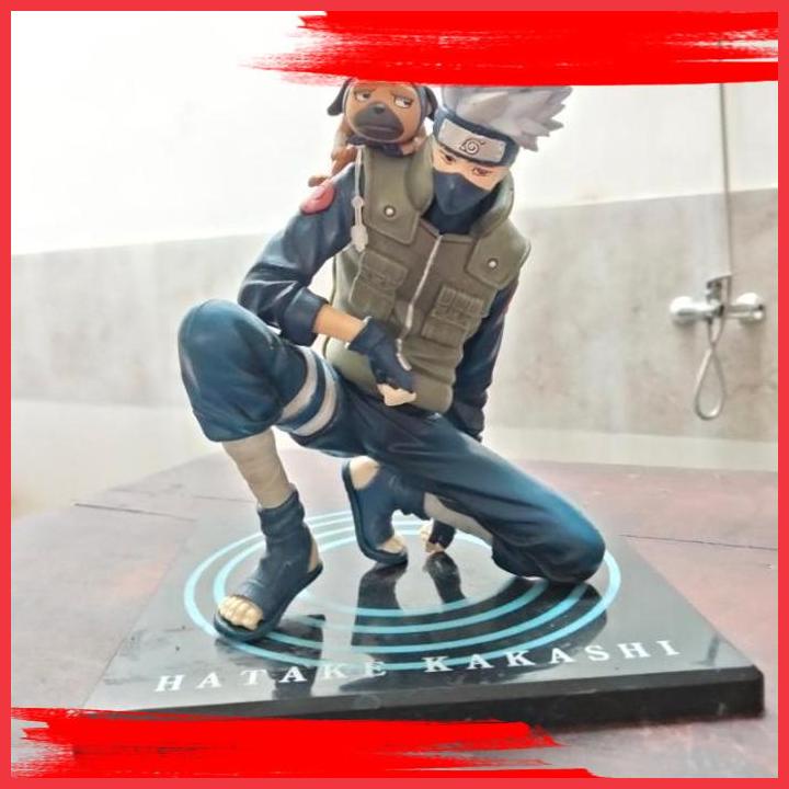 Figurine Megahouse Japon Hatake Kakashi - Naruto - Résine 18cm - Numérotée