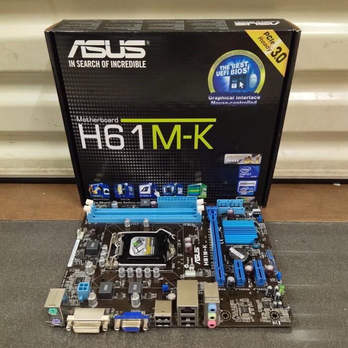 Jual MOTHERBOARD ASUS H61 MK LGA 1155 GARANSI 1 TAHUN Shopee Indonesia