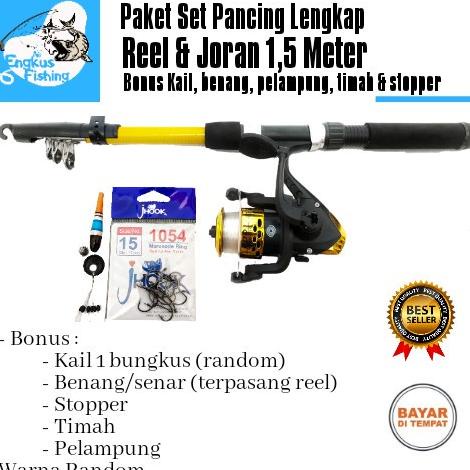 Jual Pancing Pancingan Ikan Set 5 Bearing | Shopee Indonesia