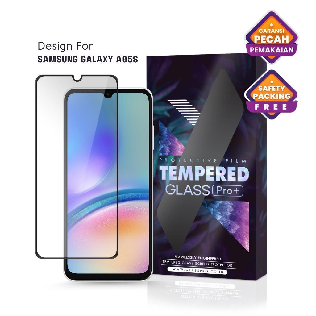 Premium Tempered Glass Samsung Galaxy A05s Full Cover Anti Gores Kaca  Screen Protector Screen Guard Not Hydrogel Anti Spy Matte All Model All  Tipe