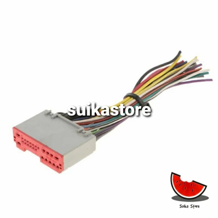 Jual Socket Soket Connector Ford / Hyundai / Lincoln Iso Radio Headunit ...