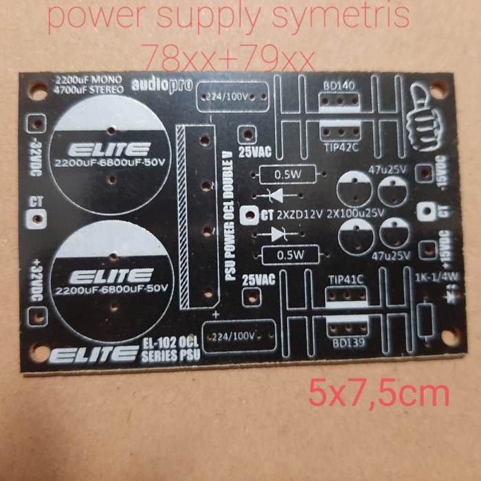Monggo PCB Power Supply Symetris OCL Elite PSU Series