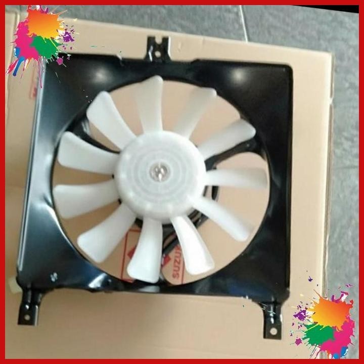 Jual MOTOR FAN RADIATOR ASSY SUZUKI KARIMUN KOTAK BARANG ORIGINAL SGP