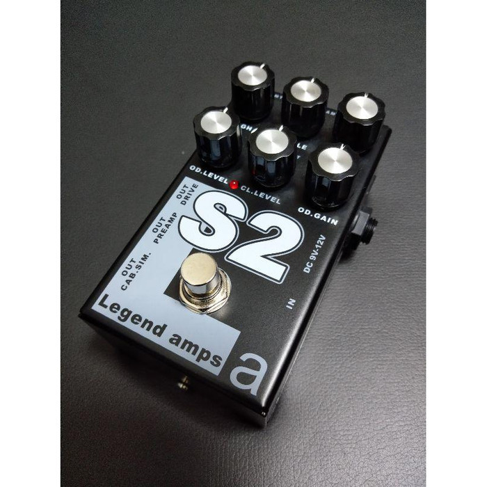 ギター AMT ELECTRONICS S2 AMT S2 — 2 channels guitar preamp/distortion pedal (Soldano