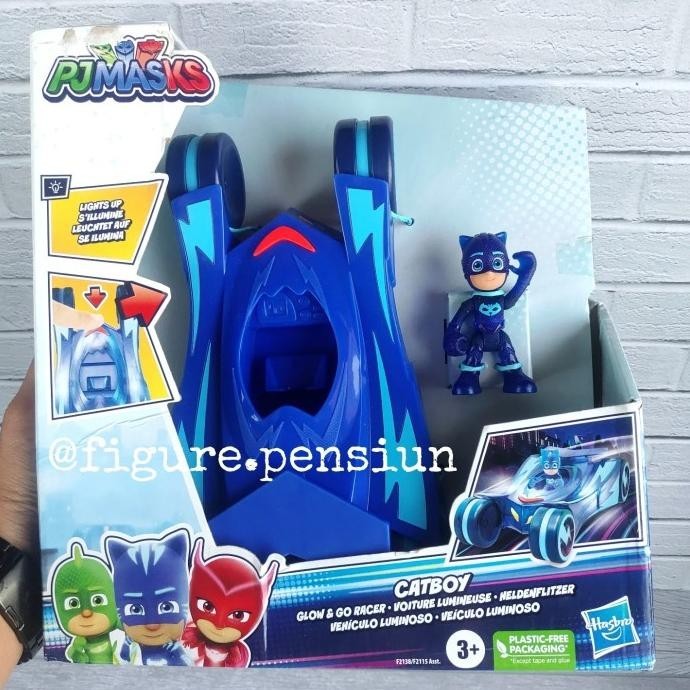 Jual HASBRO PJ MASKS CATBOY GLOW & GO RACER FIGURE CAT BOY | Shopee ...