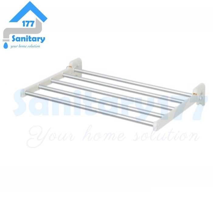 Jual Rak Handuk 5Susun Aluminium 60Cm Lipat-Gantungan Tempat Handuk ...