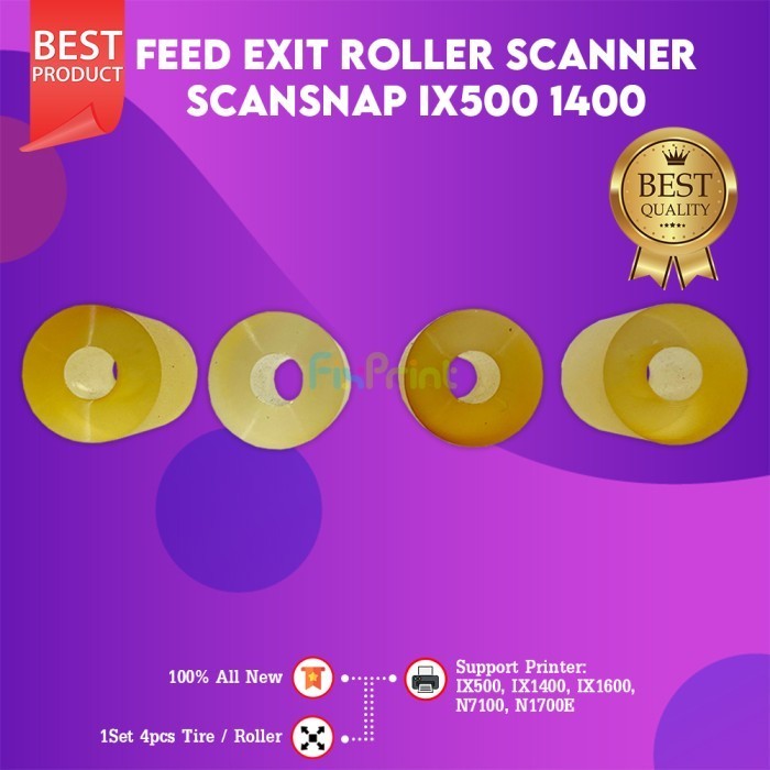 Jual Roller Feed Exit For Scanner Scansnap Ix500 Ix1500 Ix1600 N7100 ...