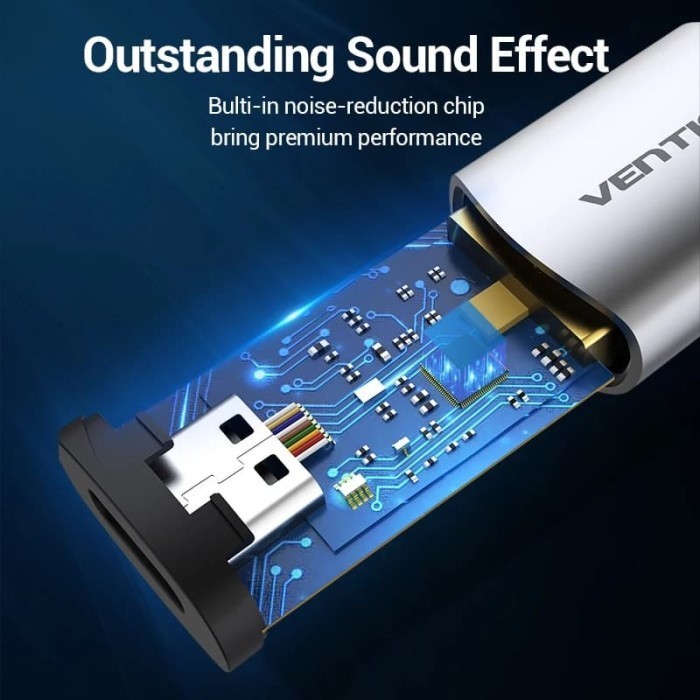 Jual Vention Cdm Usb Type A To Type C Female External Sound D | Shopee ...