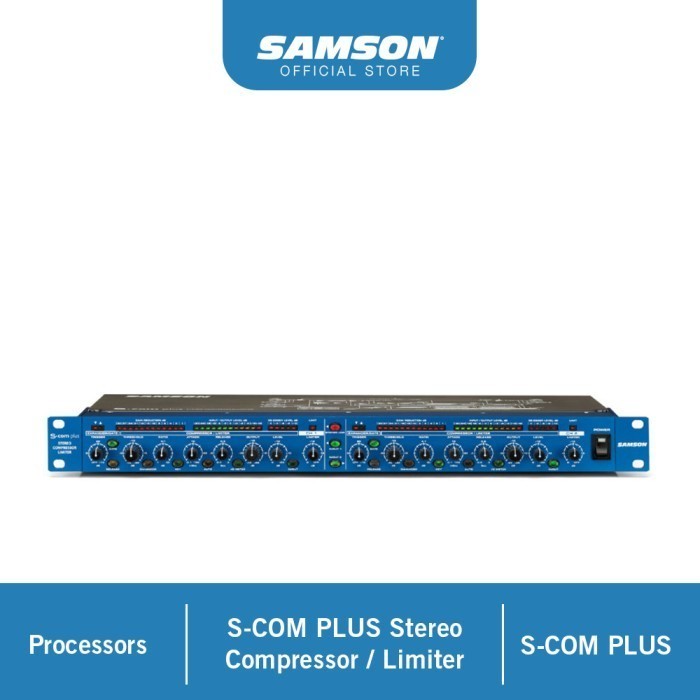 Samson S-Com Plus S Class Stereo Compressor/Limiter