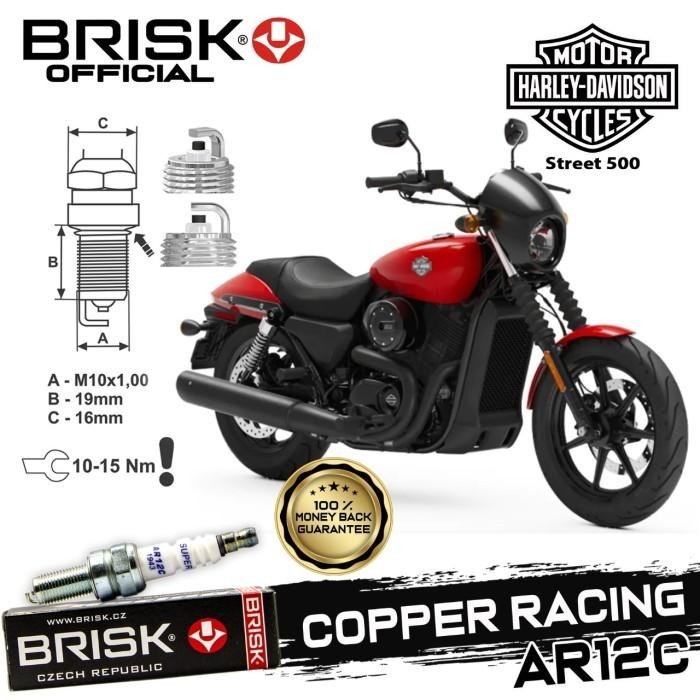 Jual Busi Motor Brisk Copper Tipe Ar C Harley Davidson Shopee