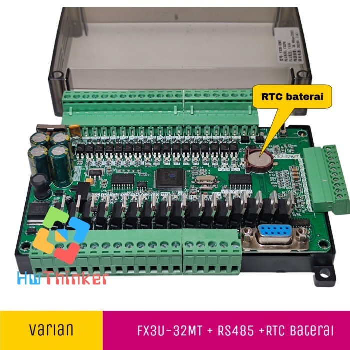 Jual PLC FX3U-32MT FX3U32MT 6AI 2AO RTC RS232 RS485 | Shopee Indonesia