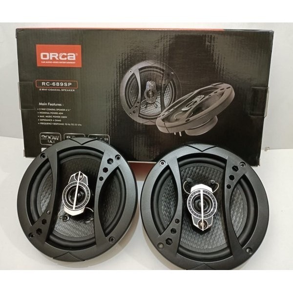 Jual Speaker Coaxial 6 Inch Orca 689 Sp Speaker Pintu Mobil Universal