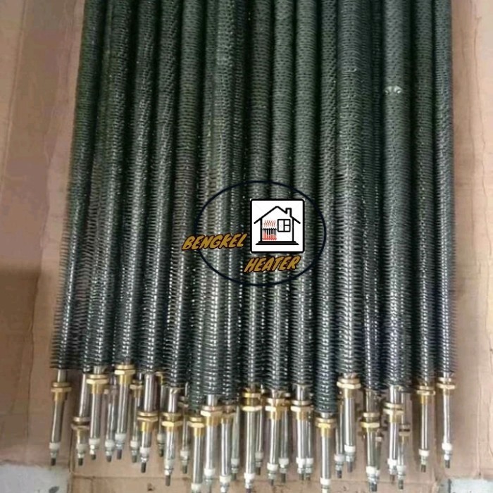 Jual Tubular Heater Finned Lurus X Mm V W Elemen Ss