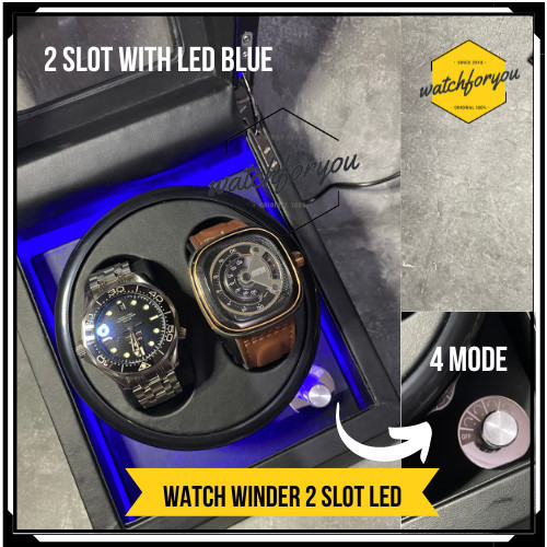 Jual WATCH WINDER AUTOMATIC MOVEMENT ALAT PEMUTAR JAM TANGAN OTOMATIS