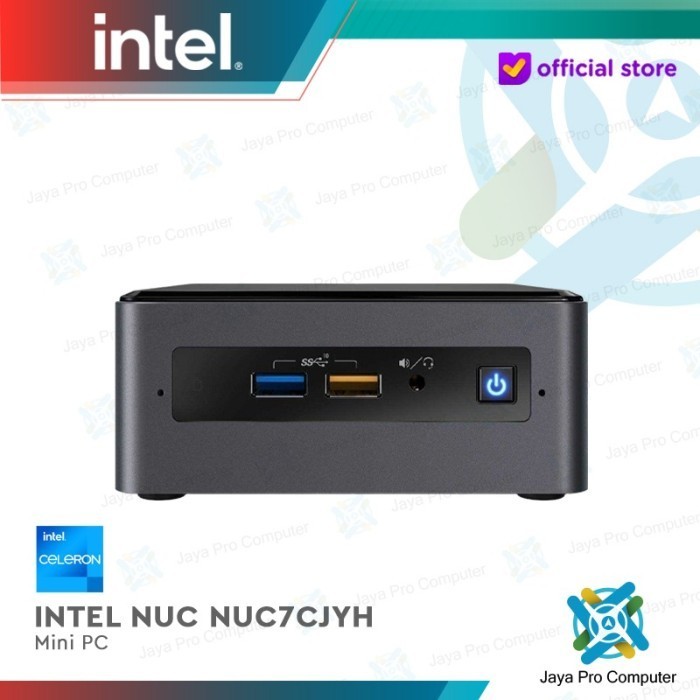 thumbnail image 2 of Intel NUC7CJYH Mini PC Celeron J4005 8GB RAM 240GB SSD No OS 2 of 11