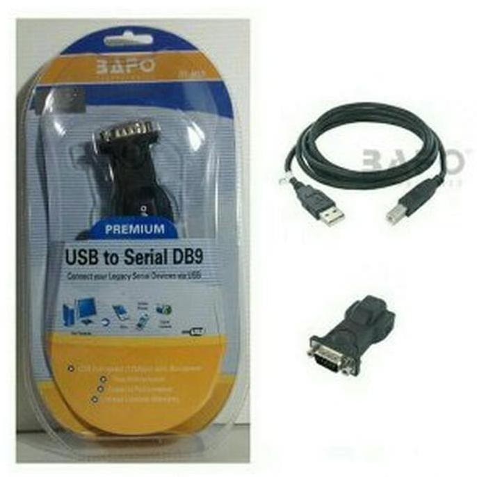 Jual SPECIAL PROMO KABEL CONVERTER USB TO RS232 SERIAL DB 9 BAFO
