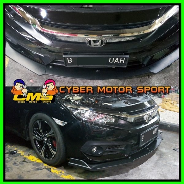 Jual Bamper Bumper Lips Bumper Civic Turbo Type R. Front Lips Civic ...