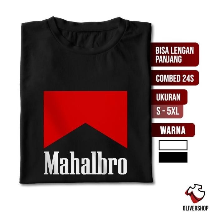 Jual Special Baju Kaos Plesetan MAHALBRO - parodi merek brand logo ...