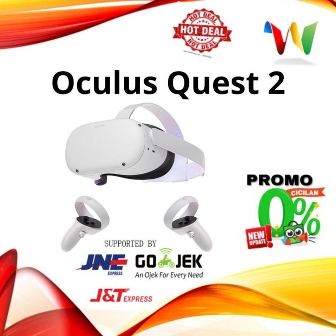 Jual Oculus Quest 2 128Gb 256Gb AllInOne Vr Virtual Reality Gaming