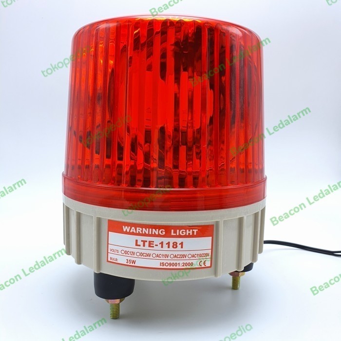 Jual LAMPU ROTARI, LTE-1181, ROTARY WARNING LIGHT, 220VAC, 35 WATT ...