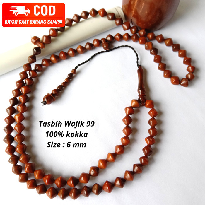 Jual COD kaoka kaokah kaukah koka kokah kokka asli tasbih wajik uk 6 ...