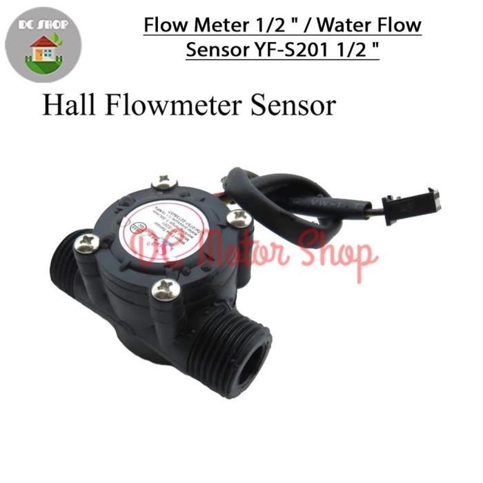 Jual FLOW SEA METER 1/2 " / WATER FLOW SENSOR YF-S201 1/2 " SPECIAL ...