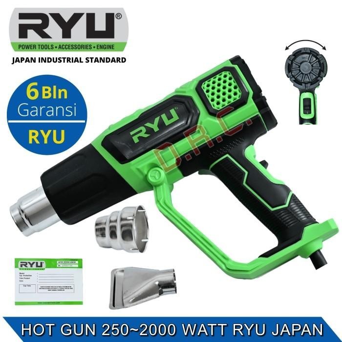 Jual Tekiro Ryu Heat Gun Hot Gun Ryu Rhg 600-3 Mesin Pemanas | Shopee ...