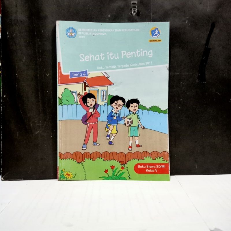 Jual Buku Sehat Itu Penting Buku Tematik Terpadu Kurikulum 2013 Tema 4