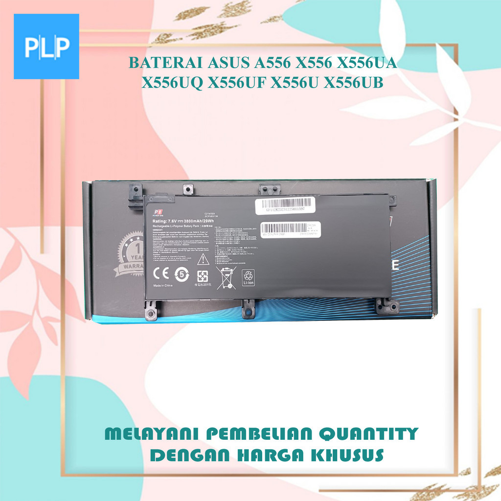 Green Cell Laptop Akku Für Asus X556 Serie - Kompatibel Mit C21N1509, 4100 MAh, 7.6V (ersetzt Original)