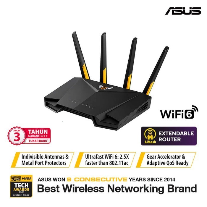 Routeur Wifi ASUS Gaming TUF-BE3600 Wifi 7 | Leroy Merlin