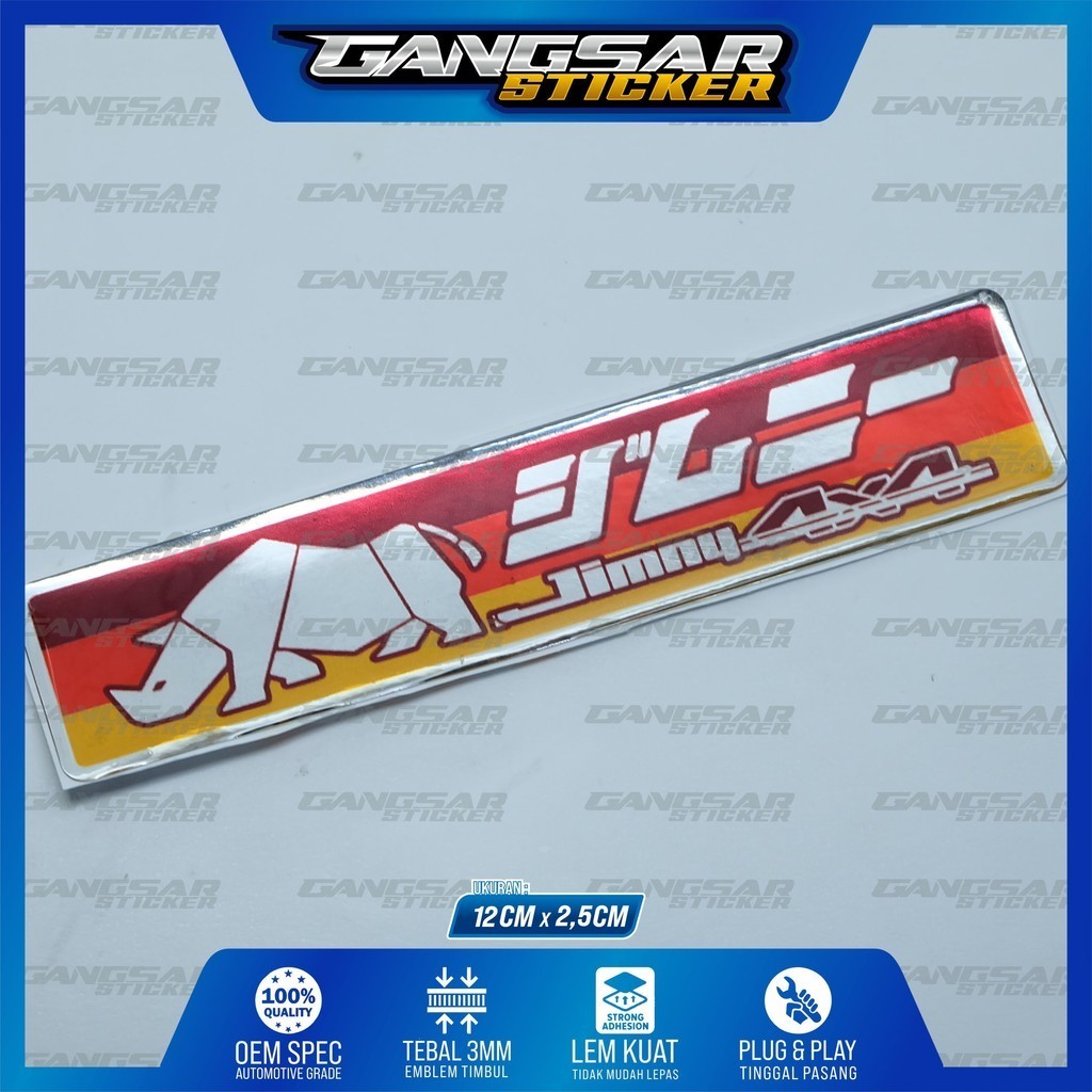 Jual Emblem suzuki jimny jepang / emblem jimny jdm / emblem jimny