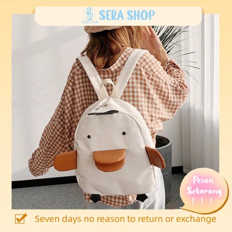 Jual ♕Sera 2021 Baru Kecil Kuning Bebek Ransel Kartun Kasual Tas ...