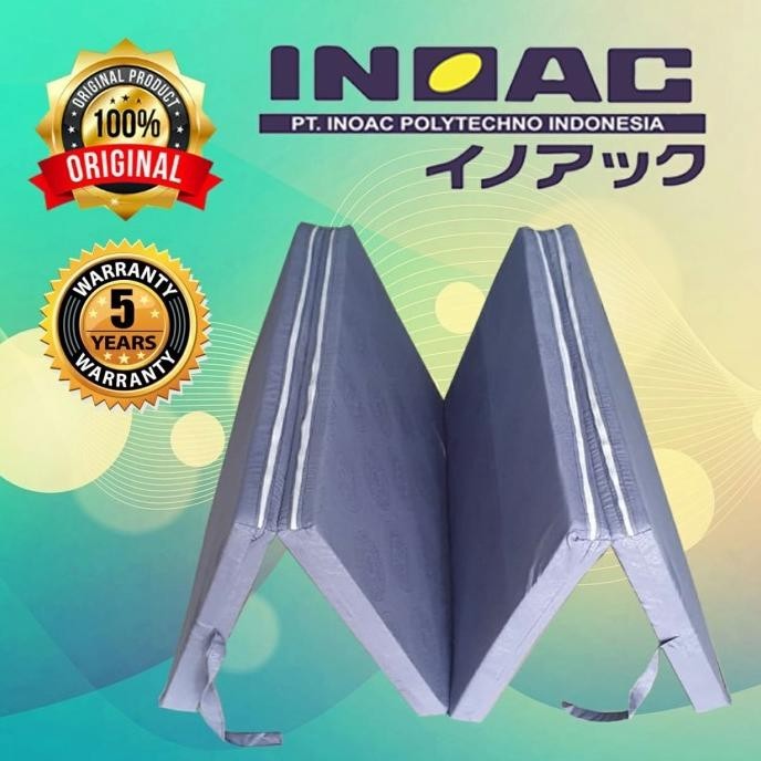 Jual kasur busa lipat 4 INOAC 90 X 200 X 5 cm | Shopee Indonesia
