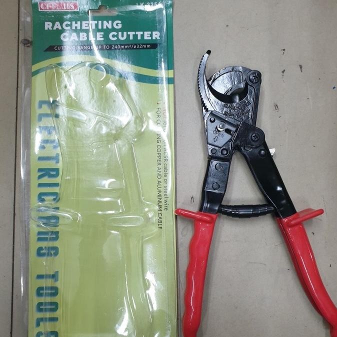 Jual Tang Potong Kabel Ratchet / Ratchet Cable Cutter Hs 325A Opt Jis