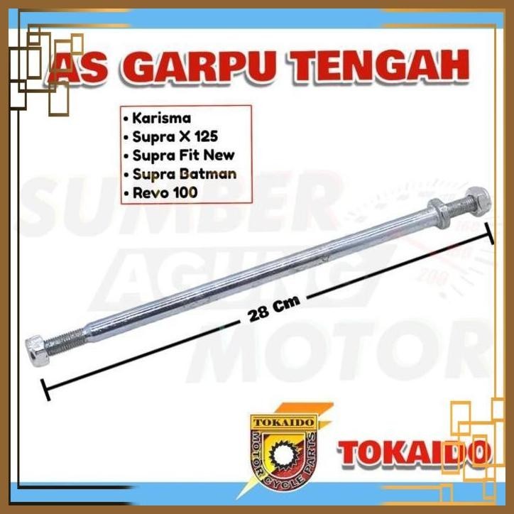 Jual [SAS] BAUT AS GARPU TENGAH SWING ARM HONDA KARISMA SUPRA X 125