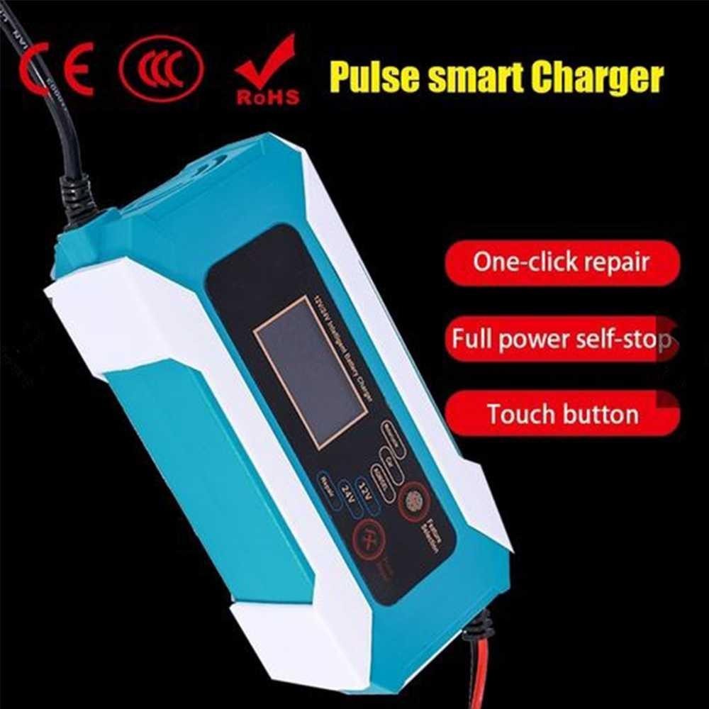Jual KANGYUNSEN Charger Aki Mobil Intelligent Battery Charger 12V24V ...