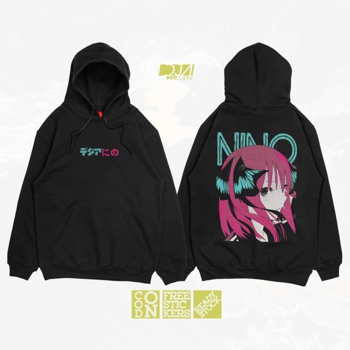 Jual HOODIE NINO NAKANO GOTOUBUN Quintessential Quintuplets JUMPER ...