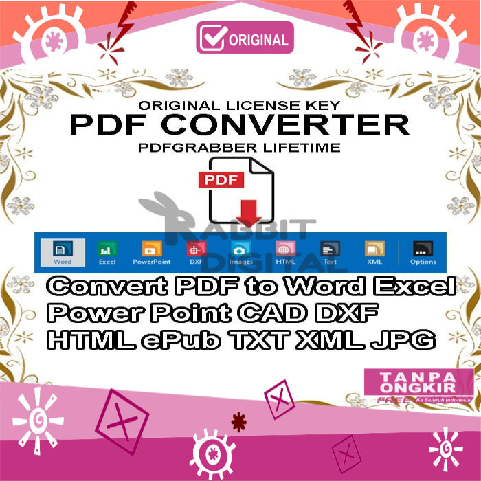 Jual Spypro Pdf Converter To Cad Dxf Html Jpg Konversi Pdf Ke
