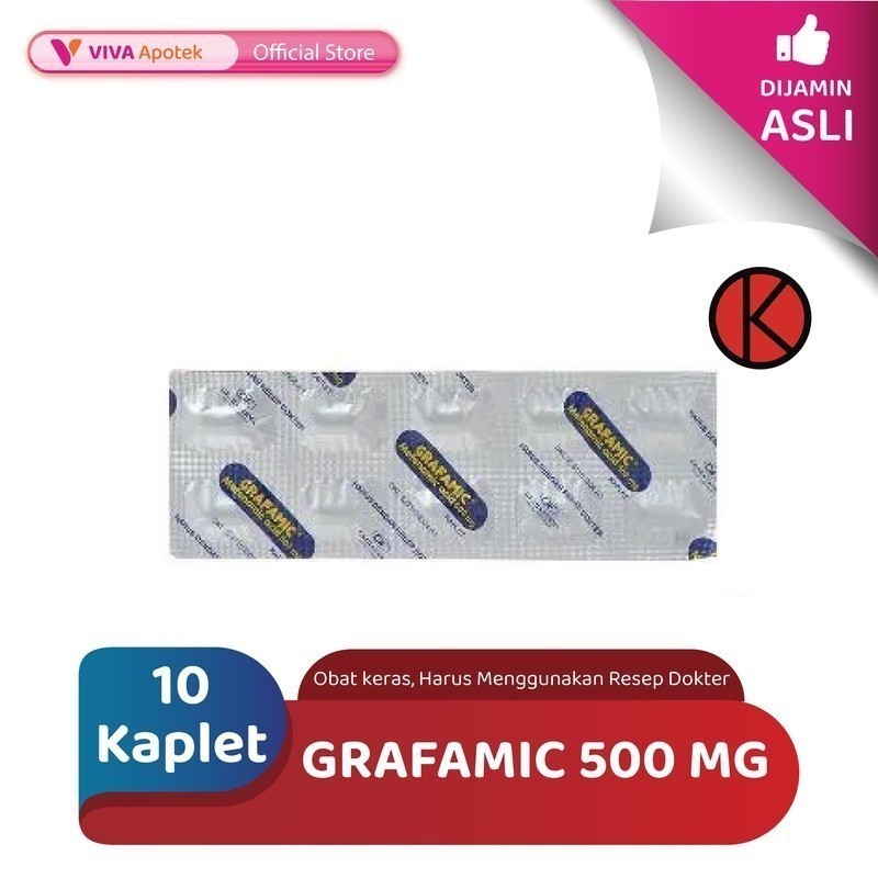 Jual Grafamic Mg Asam Mefenamat Mg Nyeri Gigi Kaplet