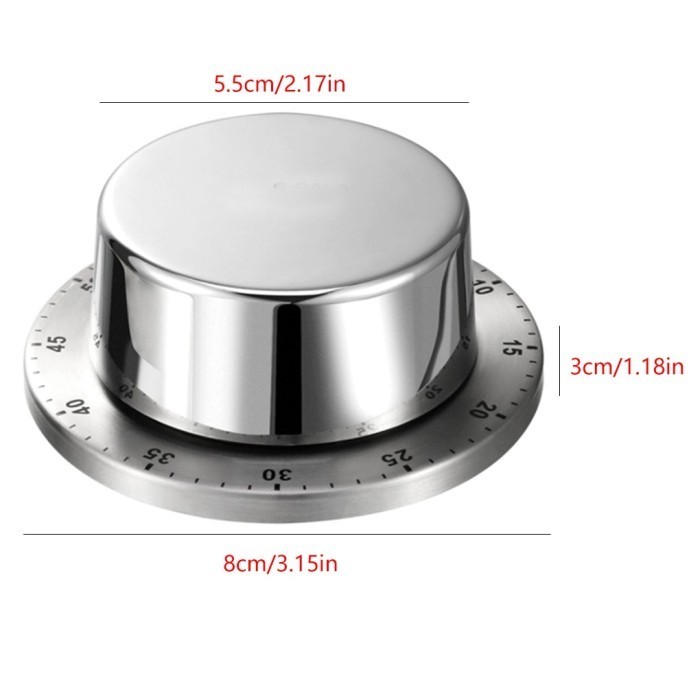Jual Ready Kitchen Timer Chef Cooking Timer Clock with Loud Alarm ...