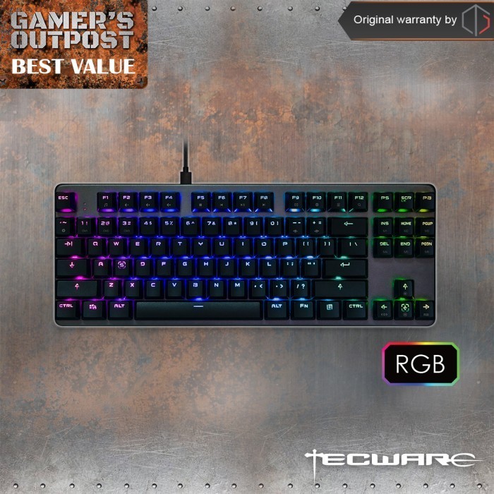 Jual Tecware Phantom L Low Profile Mechanical Keyboard | Shopee Indonesia