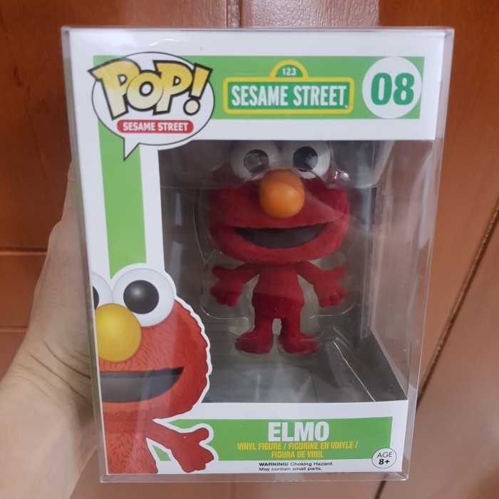 Funko Pop Elmo 08 Flocked Sesame Street Underground Toys