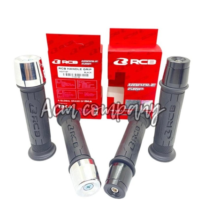 Jual Rcb Racing Y Original Grip Set Jalu Cnc Almu Cocok Semua Motor Shopee Indonesia