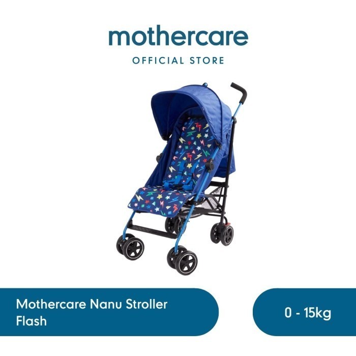 Jual Mothercare Stroller Nanu Black Stripe Kereta Dorong Bayi