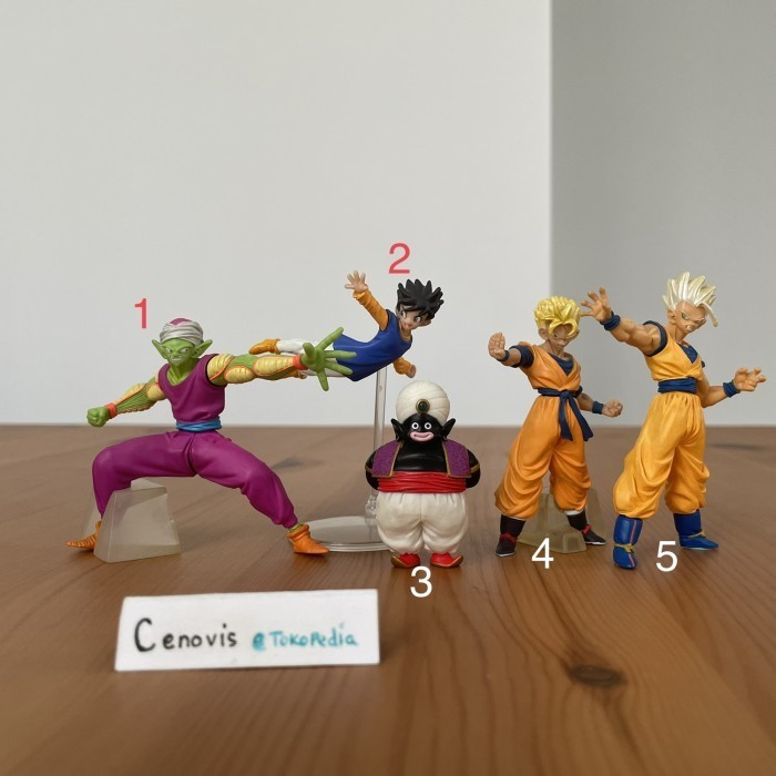 Jual Gashapon dragonball HG VS Gohan Piccolo Popo Videl dragon ball