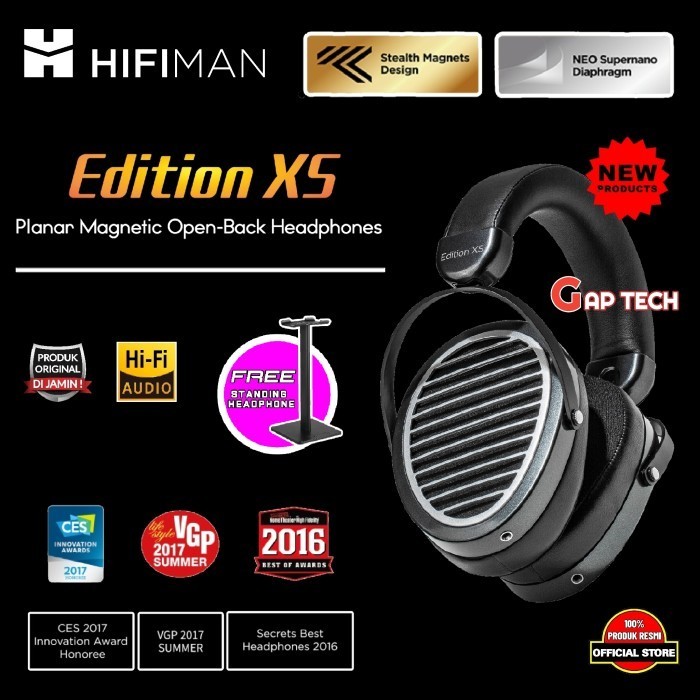 Jual Hifiman Edition Xs Hi-Fi Planar Magnetic Open-Back Headphones ...