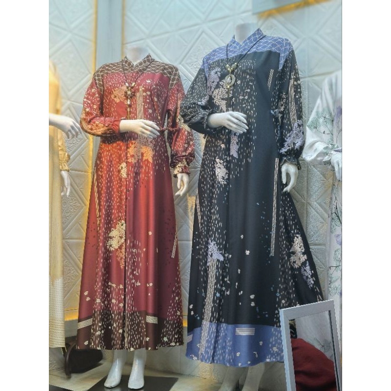 Jual Gamis Katun Silk Premium | Gamis Raya | Gamis Lebaran | Busana ...