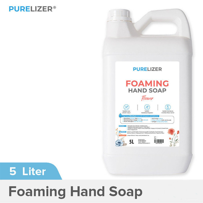 Jual Purelizer Foang Hand Soap 5 Liter Sabun Cuci Tangan Hand Wash ...